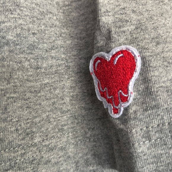 Emotionally Unavailable EU VALENTINE TEE Shirt Grey NWT - Picture 10 of 12